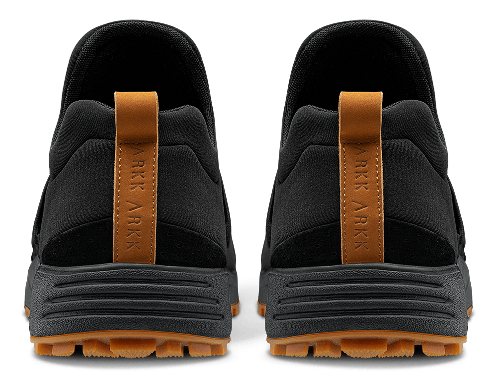ARKK Collection Raven Nubuck S-E15 Vibram | Black Brown Gum | Men Raven